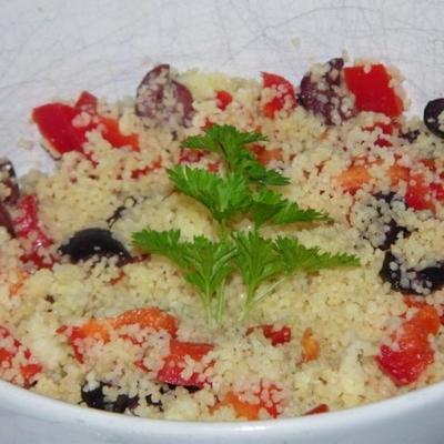 Simple Greek Couscous