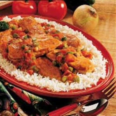 Curry Chicken Dinner