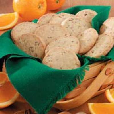 Orange-Pecan Icebox Cookies