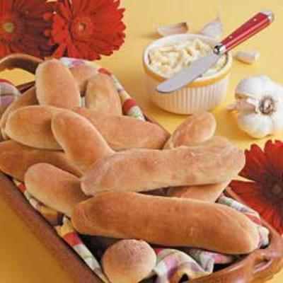 Breadsticks with Parmesan Butter