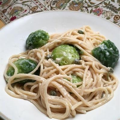brüksel lahanası spagetti